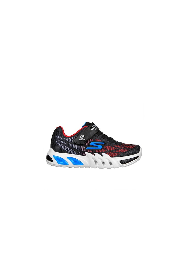 Pantofi Sport Flex Glow Elite Vorlo K 400137L-BKRB - Baieti - Negru