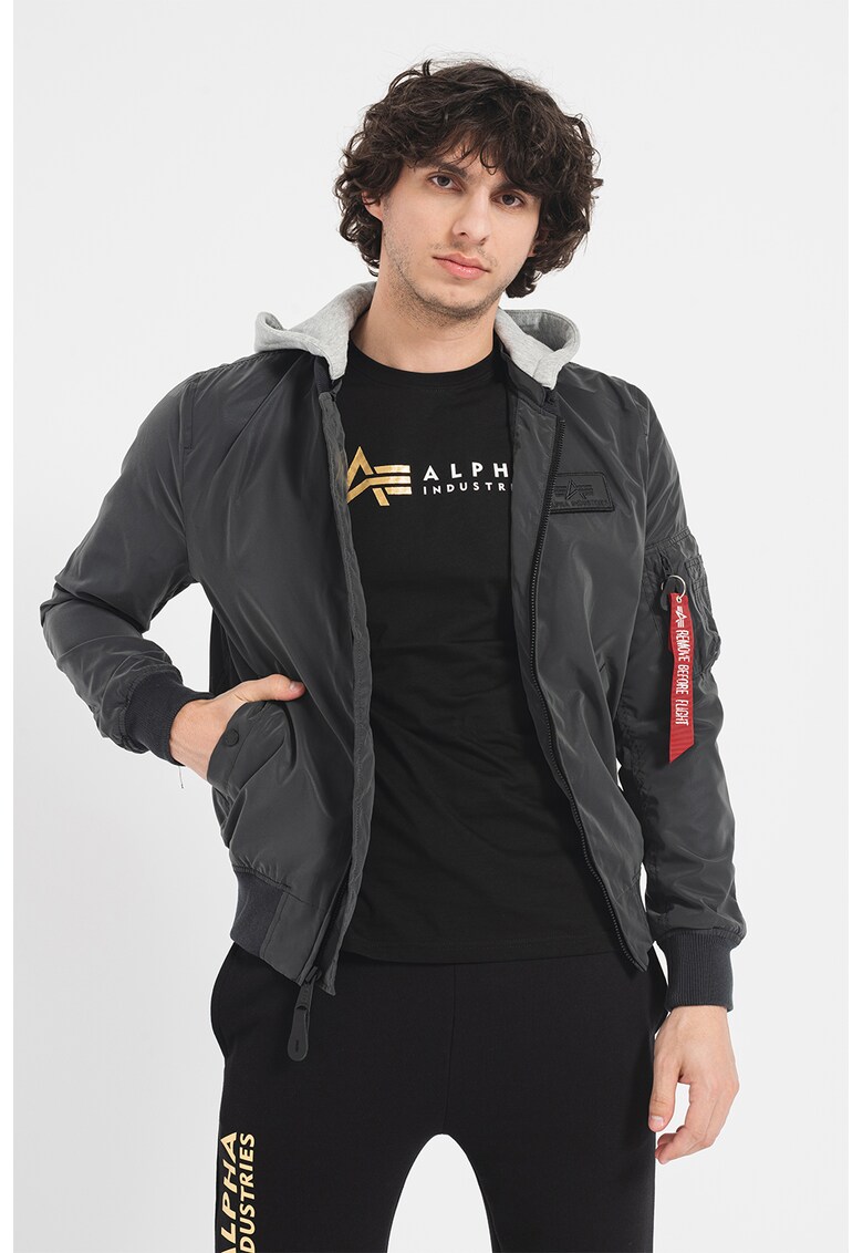 ALPHA INDUSTRIES Яке бомбър с отделяща се качулка за Мъже ALPHA INDUSTRIES Яке бомбър с отделяща се качулка за Мъже