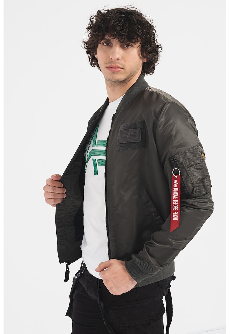 ALPHA INDUSTRIES Яке бомбър с лого за Мъже ALPHA INDUSTRIES Яке бомбър с лого за Мъже