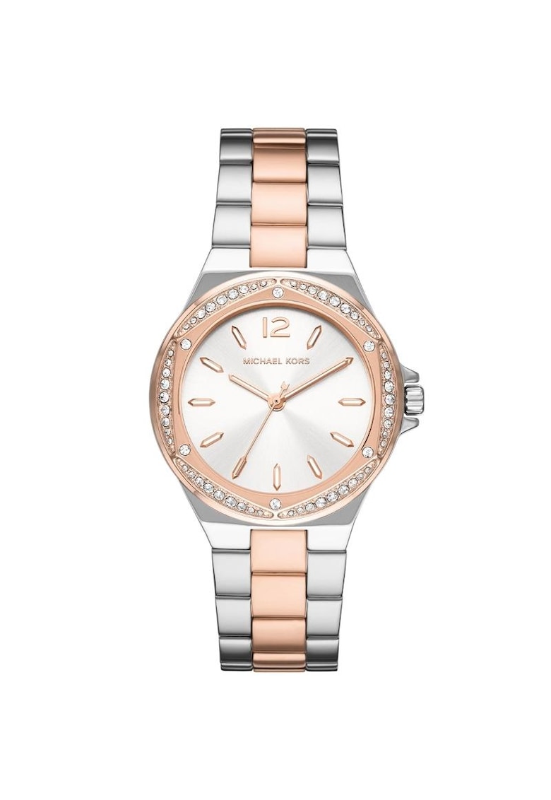 Ceas dama MK6989 Quartz Argintiu - Rose gold