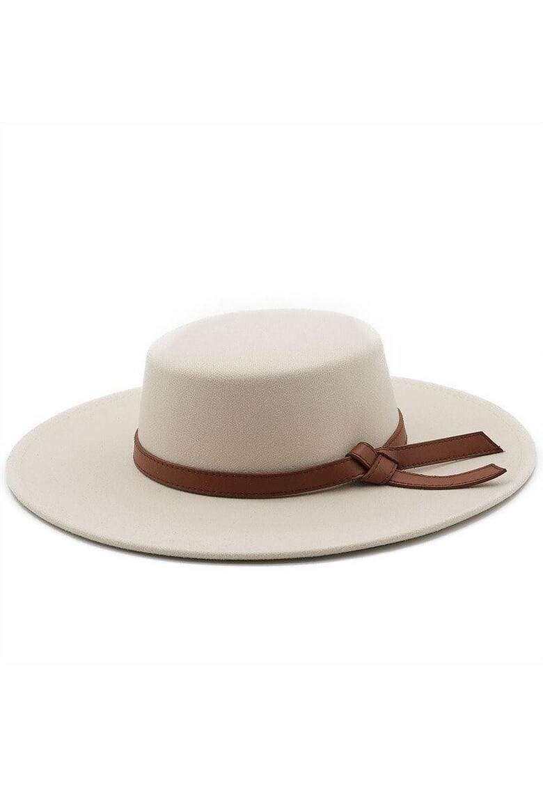 Palarie dama - stil canotiera - cu bor lat - Damita - Palarie dama - stil canotiera - cu bor lat - Damita -