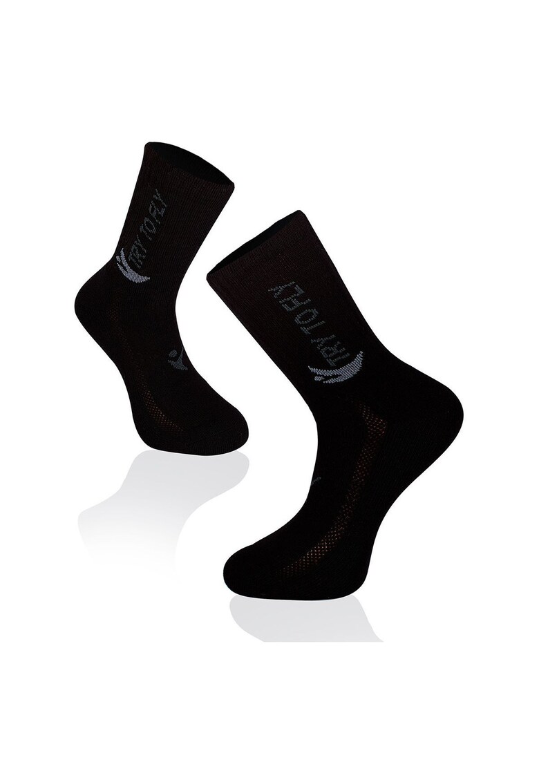 Sosete pentru tenis Cotton Black