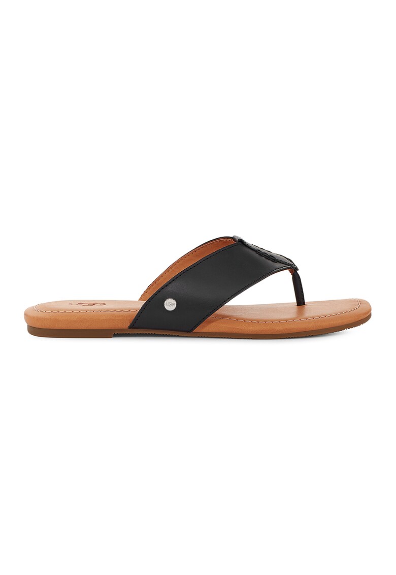 Papuci flip-flop de piele Carey