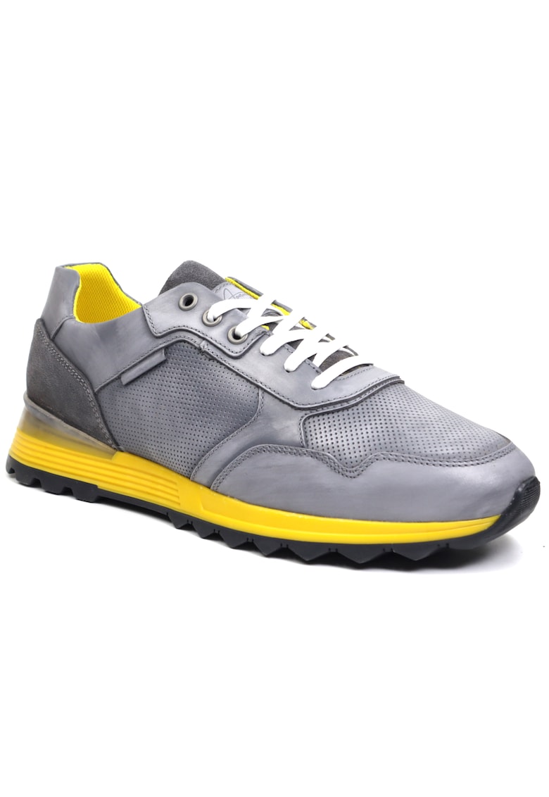 Pantofi barbati 373 K2 0438A WGGY gri - Gri