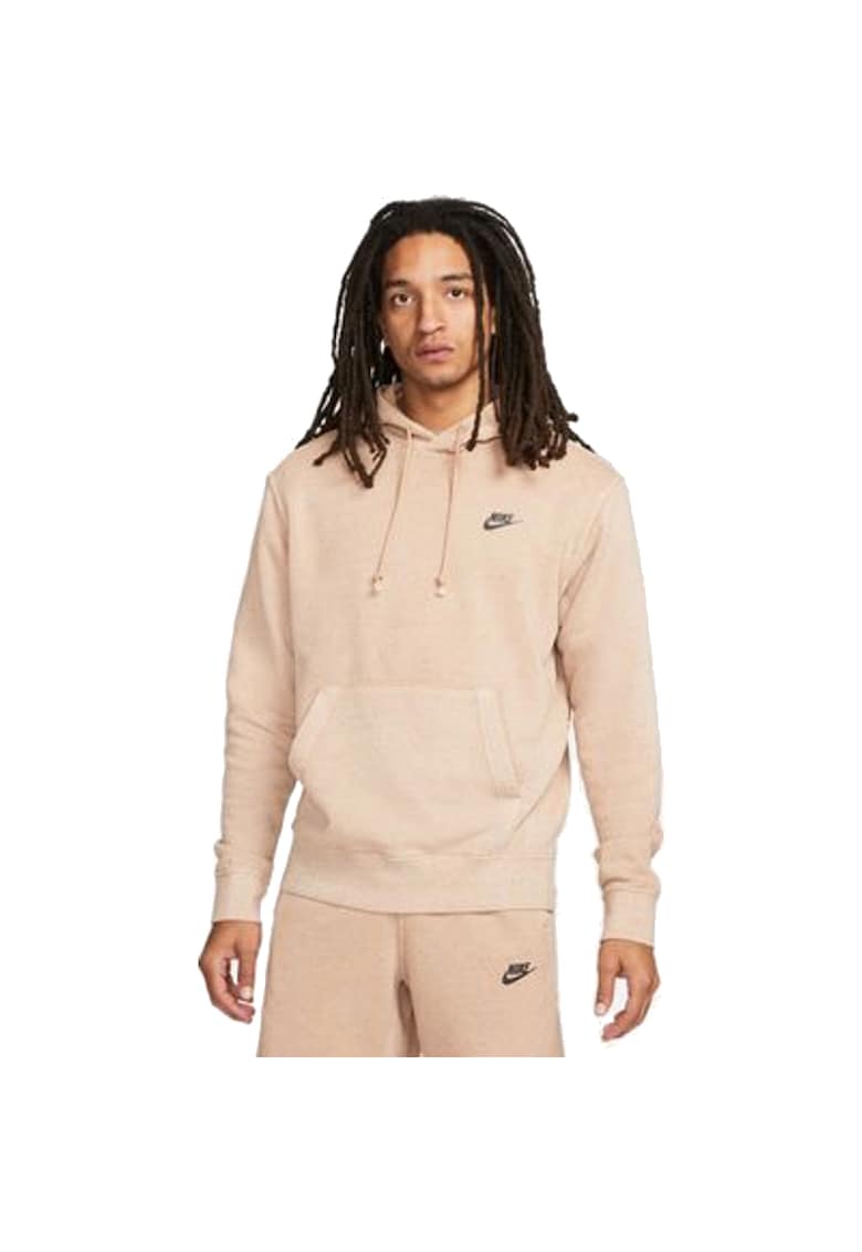 Hanorac M NK CLUB+ PO HOODIE REVIVAL - DQ4663-258 - Barbati - Bej - Bej