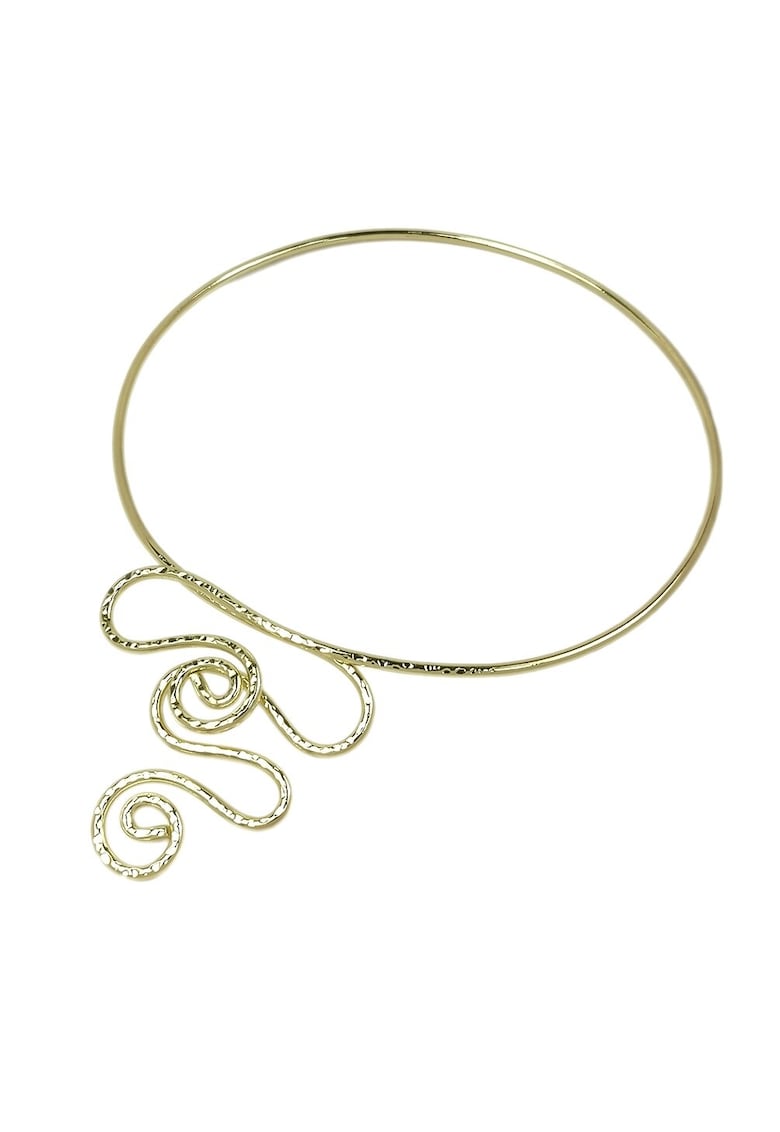 Colier auriu - din sarma indoita - Nicko C11 -