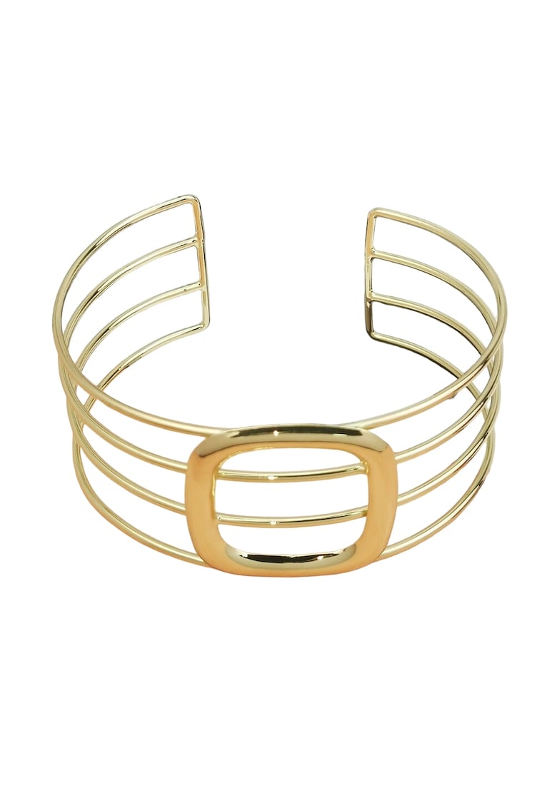 Colier choker auriu - in 4 straturi - Nicholas C9 -