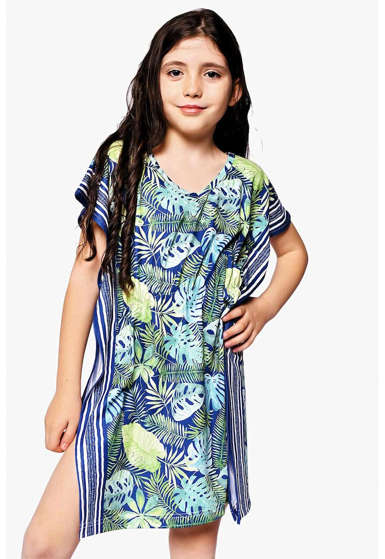 Rochie cu model tropical