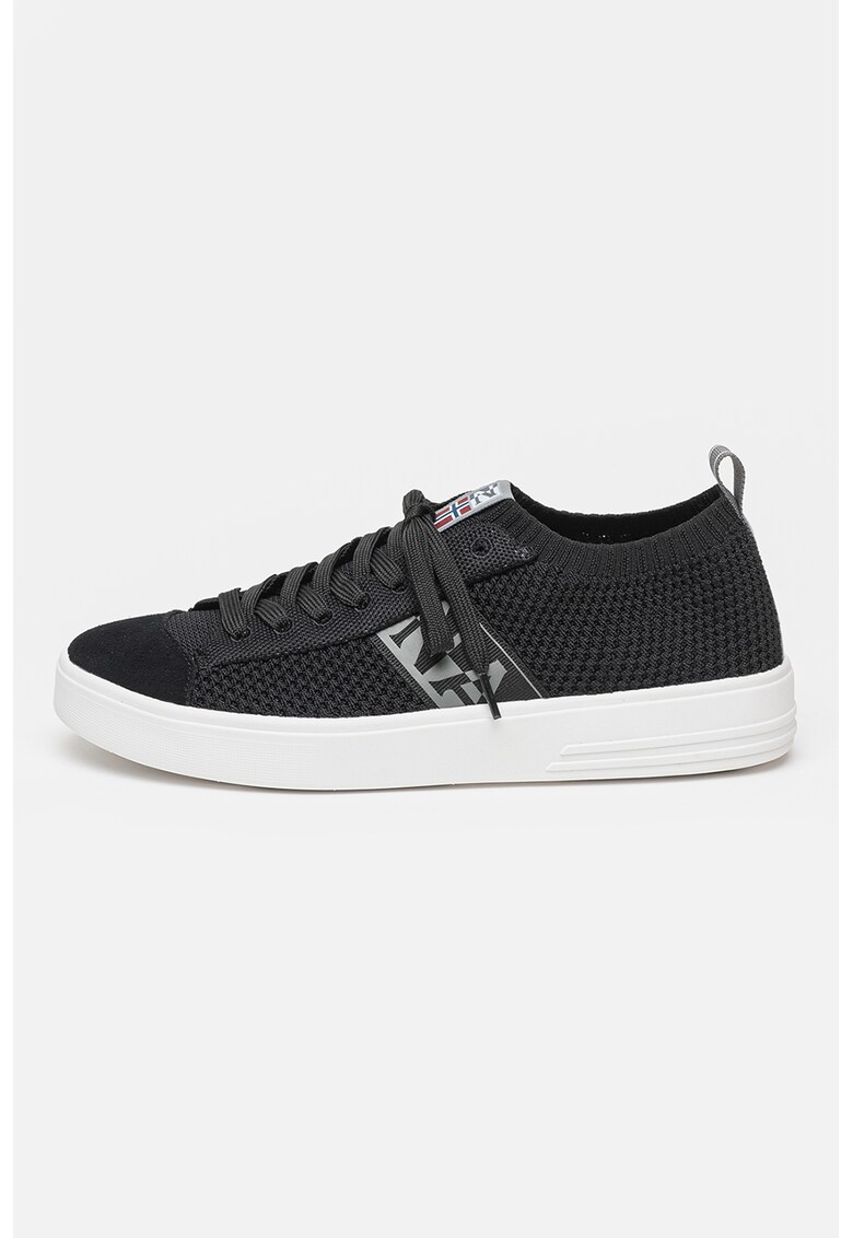 Pantofi sport slip-on cu insertii de piele intoarsa Bark