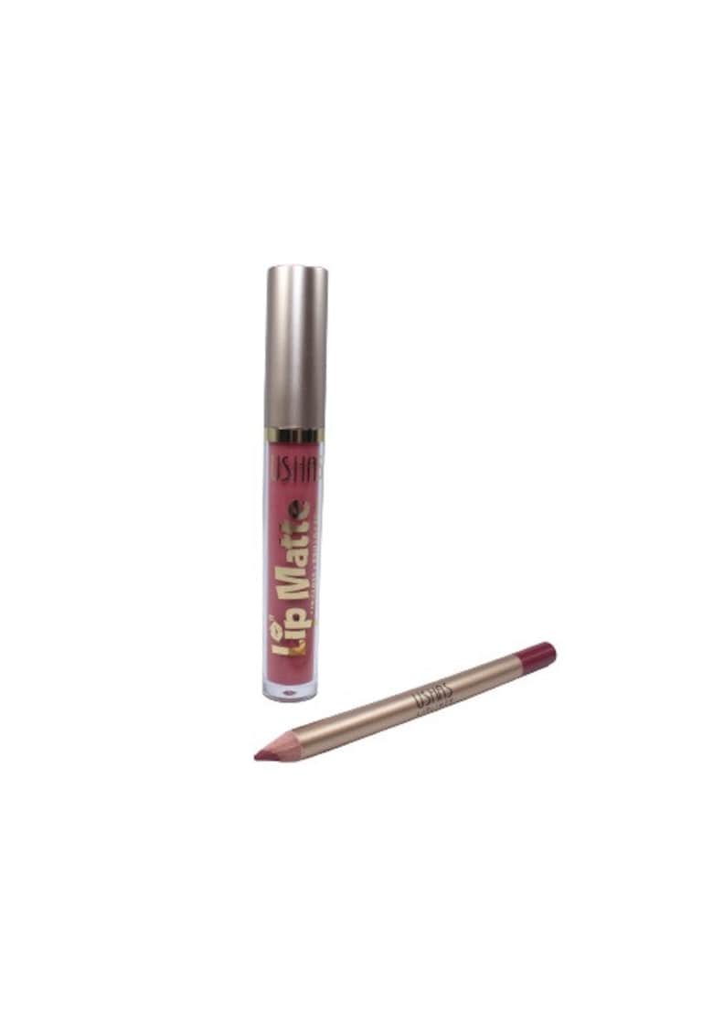 Set ruj de buze si creion -  Matte - Waterproof - 11