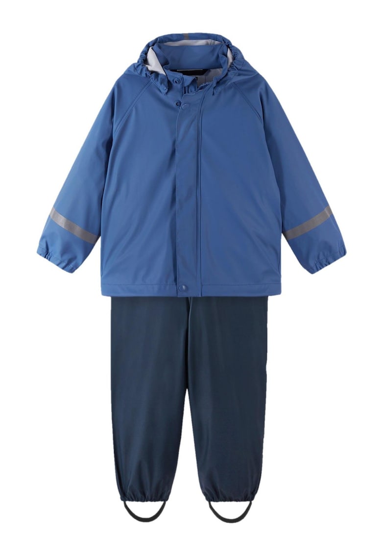 Compleu copii de ploaie - Material impermeabil - Albastru - Albastru
