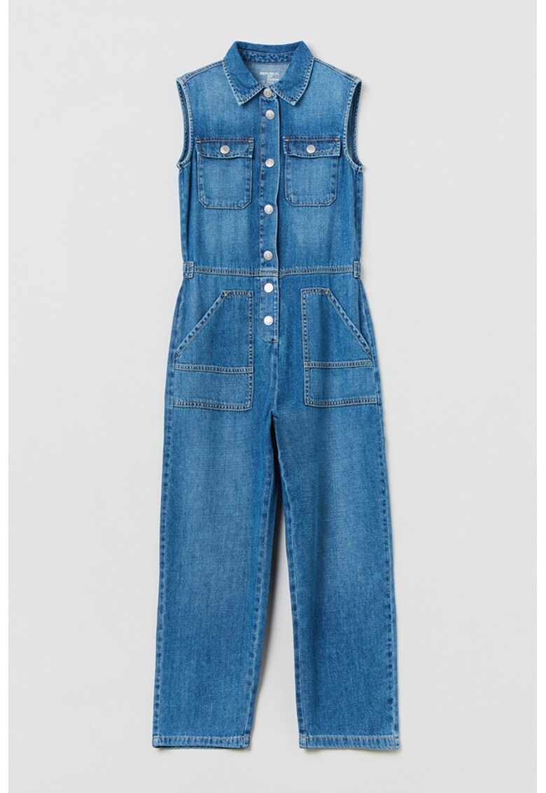 Salopeta de denim - fara maneci