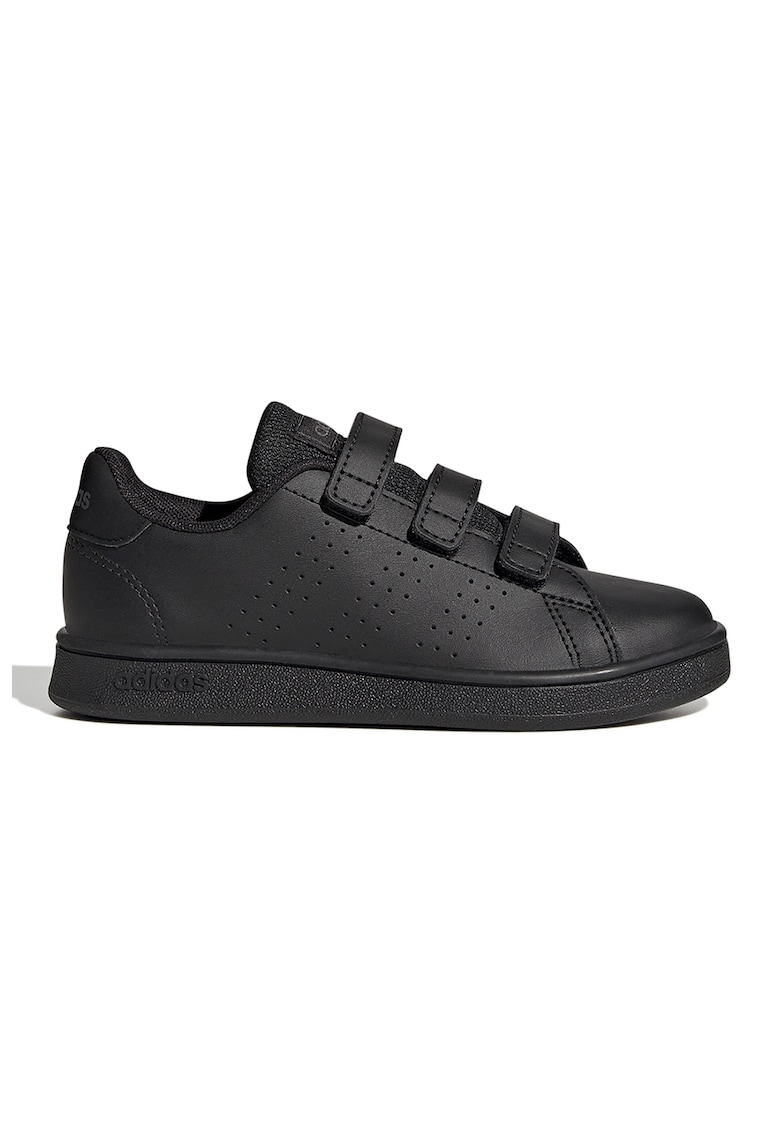 Pantofi sport din piele ecologica cu inchidere velcro Advantage Court