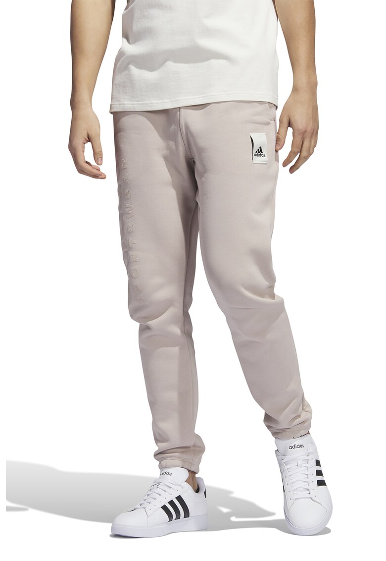 adidas Sportswear Спортен панталон с връзка и лого за Мъже adidas Sportswear Спортен панталон с връзка и лого за Мъже