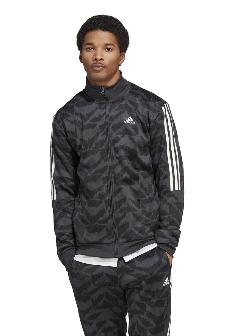 adidas Sportswear Суитшърт с цип и джобове встрани за Мъже adidas Sportswear Суитшърт с цип и джобове встрани за Мъже