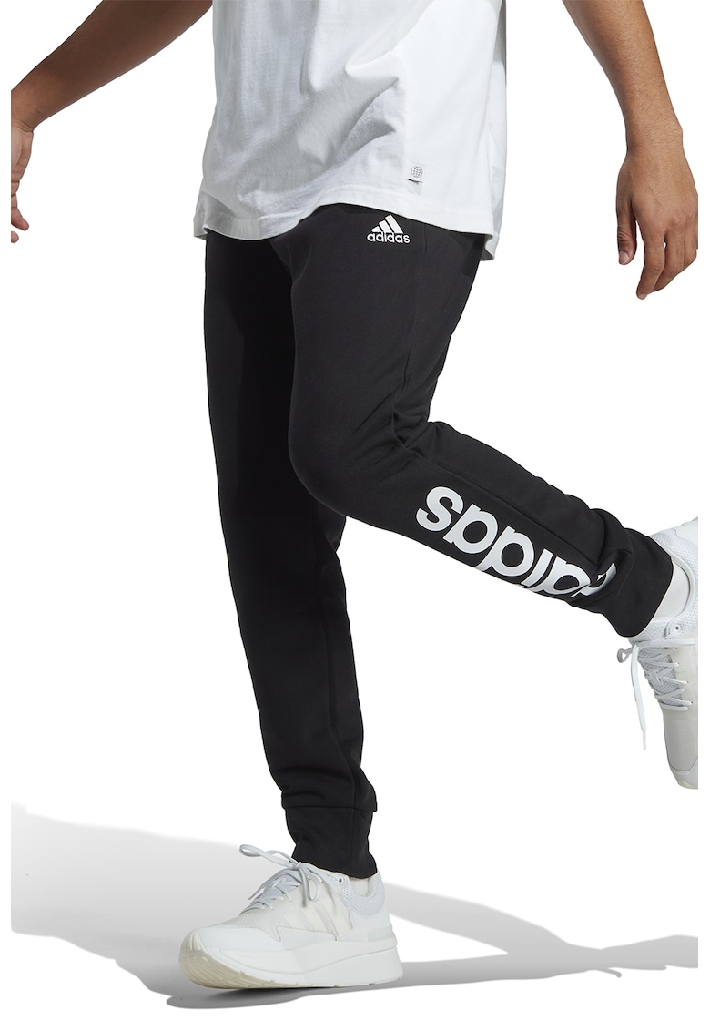 Pantaloni sport cu imprimeu logo