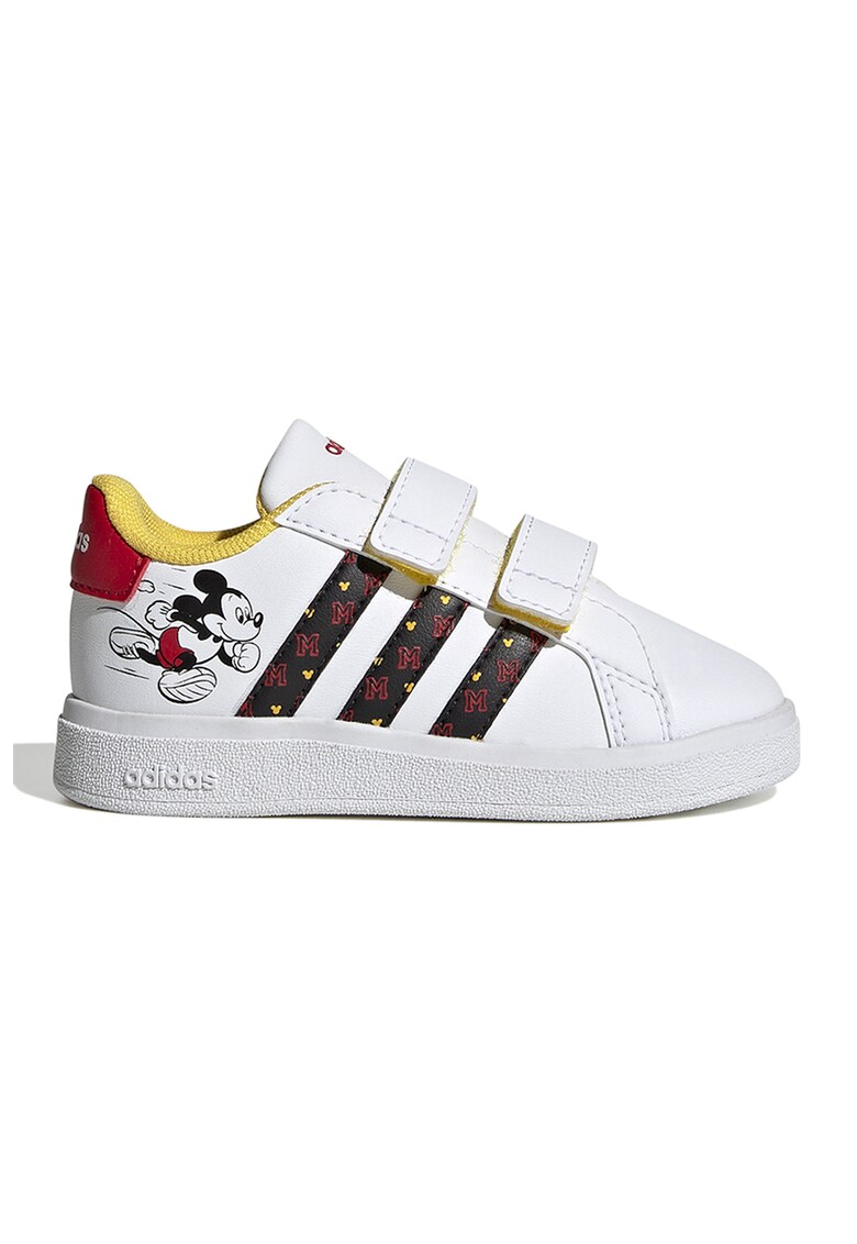 Pantofi sport de piele ecologica cu detalii Mickey Mouse Grand Court