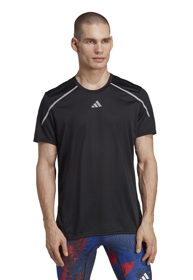Tricou cu detalii reflectorizante pentru alergare Confident adidas Performance