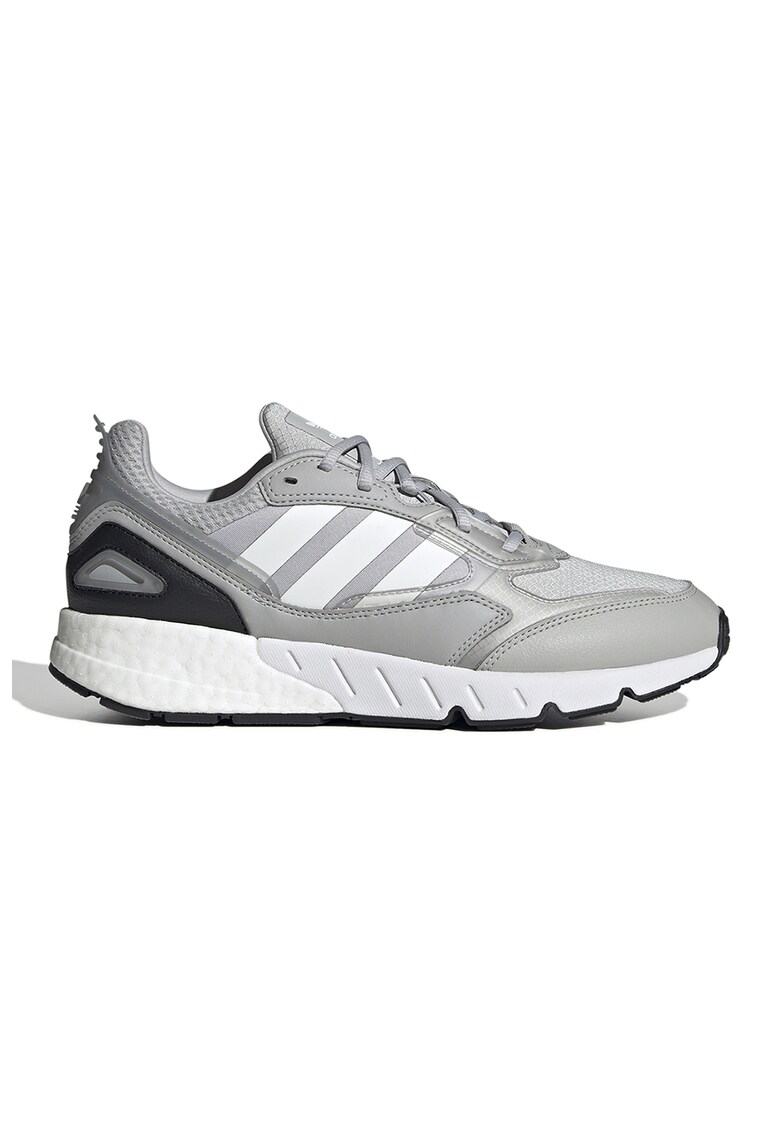 Pantofi sport din plasa si piele ecologica cu logo Zx 1K Boost