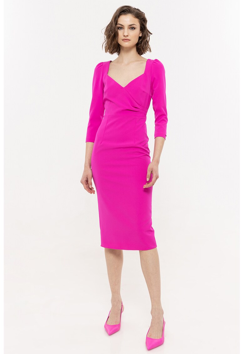 Rochie midi cambrata