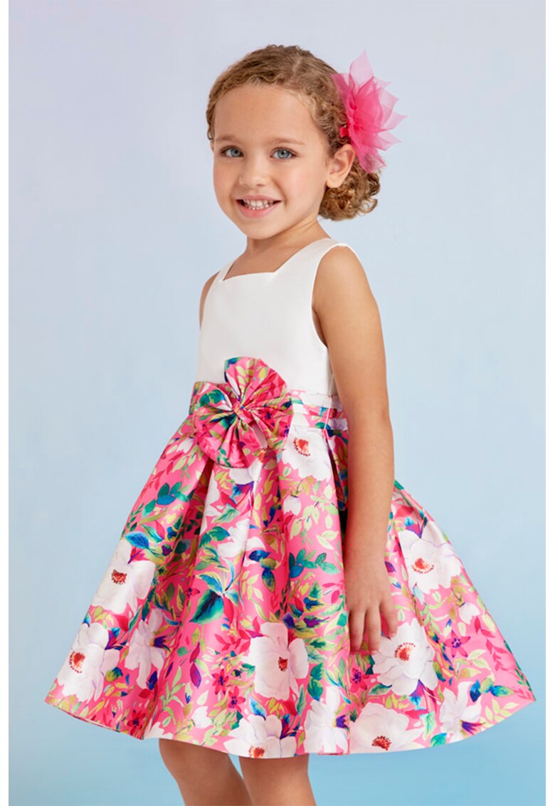 Rochie combi fara maneci