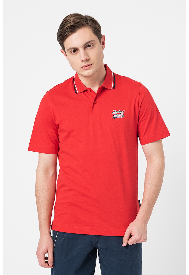 Tricou polo cu logo discret Revor