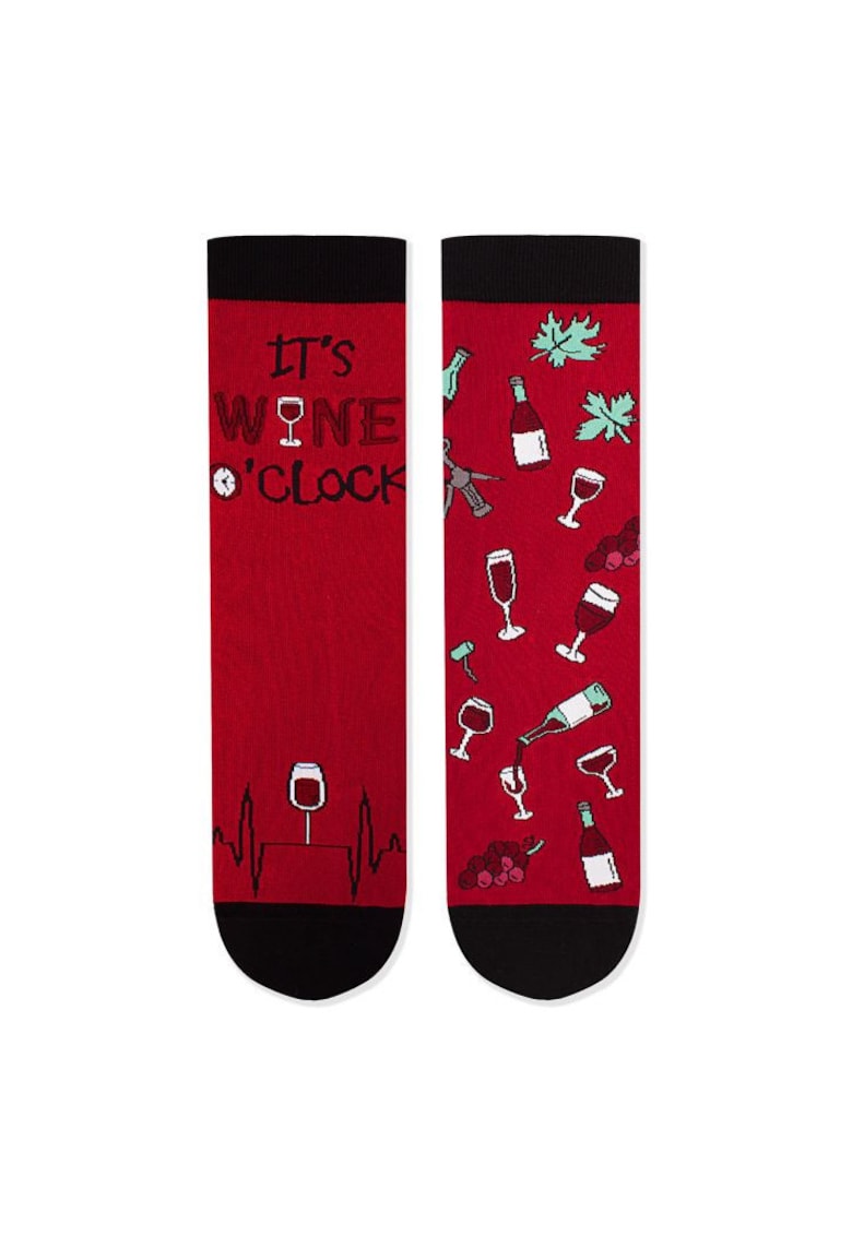 Sosete bumbac Arty Socks WINERY Bordeaux
