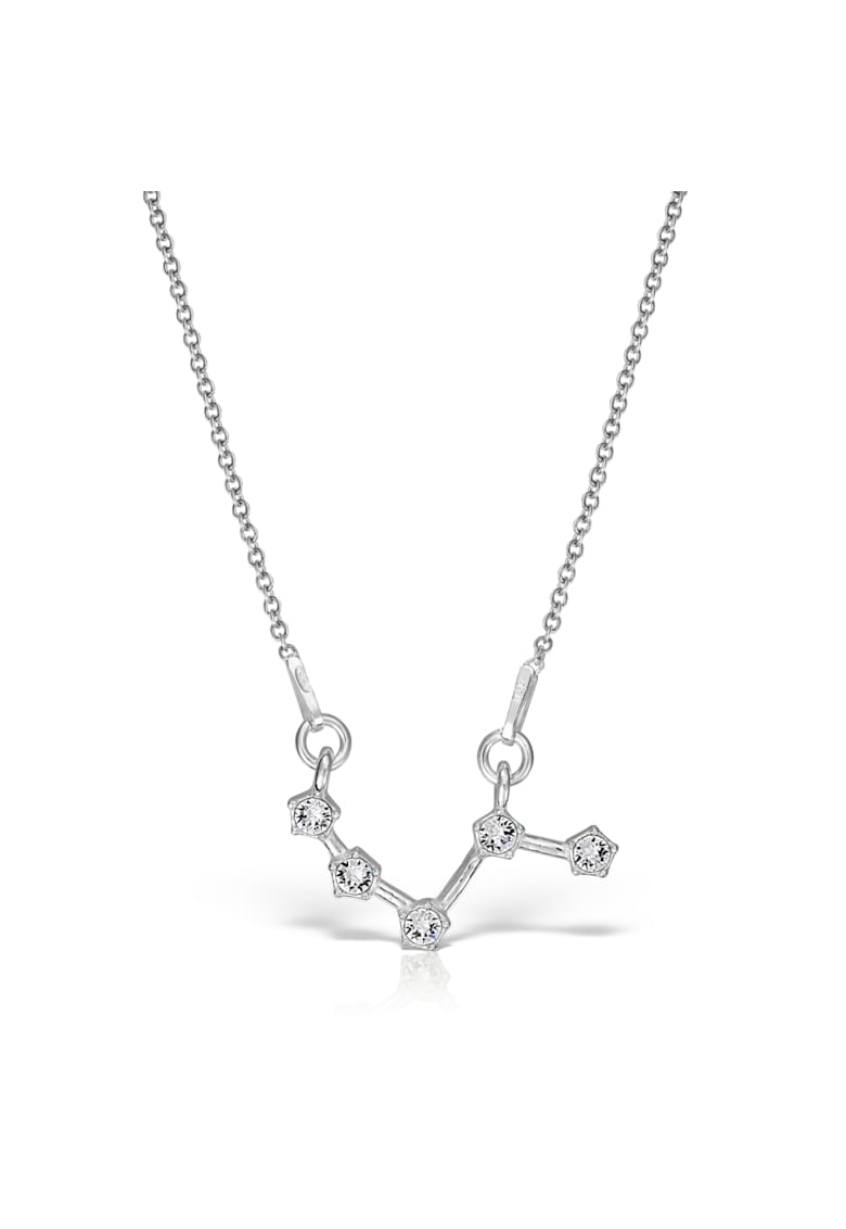 Colier Argint 925 placat cu rodiu cu cristale Swarovski® constelatie zodia Berbec