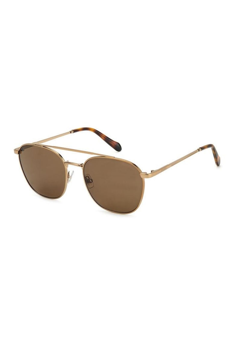 Ochelari de soare aviator cu rama metalica