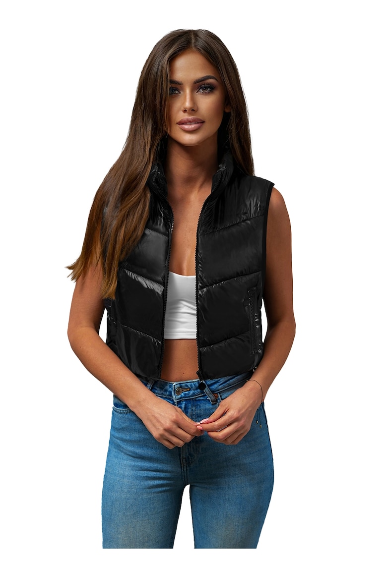 Vesta femei neagra O/H908