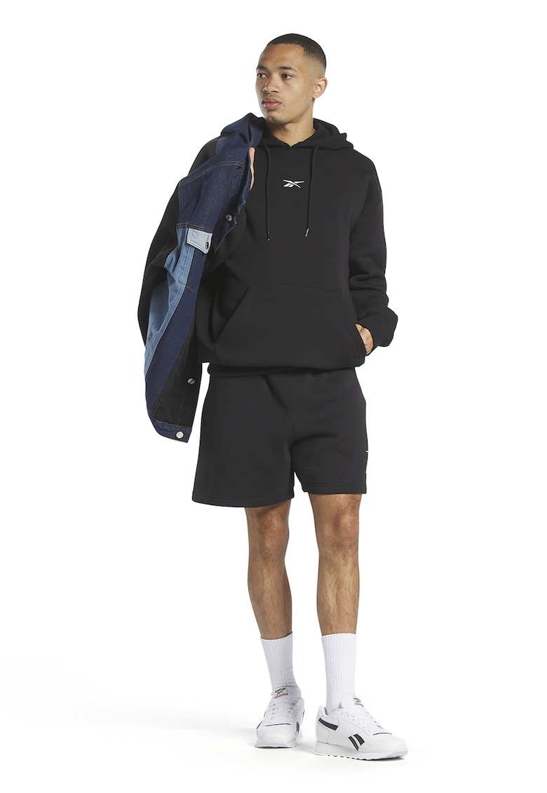 Pantaloni scurti cu logo si buzunare laterale Classics