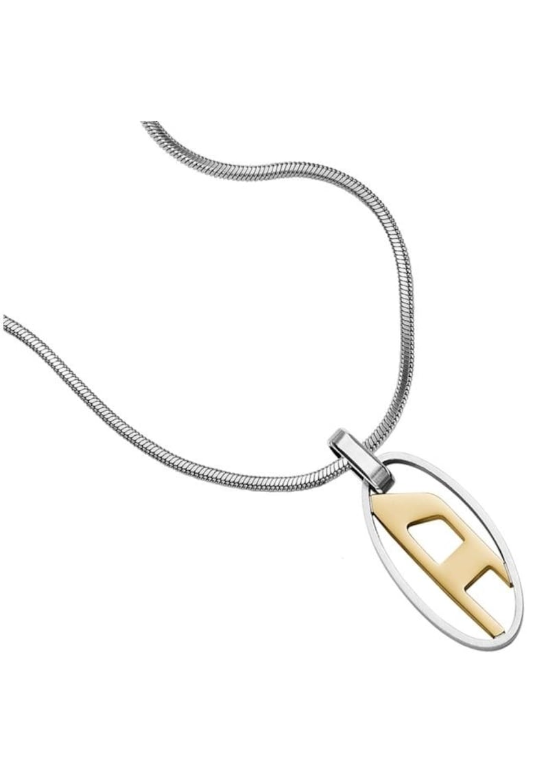 Lant Single Pendant D Logo DX1421931 - Argintiu - Auriu