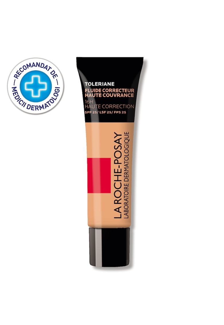 Fond de ten fluid corector cu SPF 25 pentru piele sensibila Toleriane 30 ml