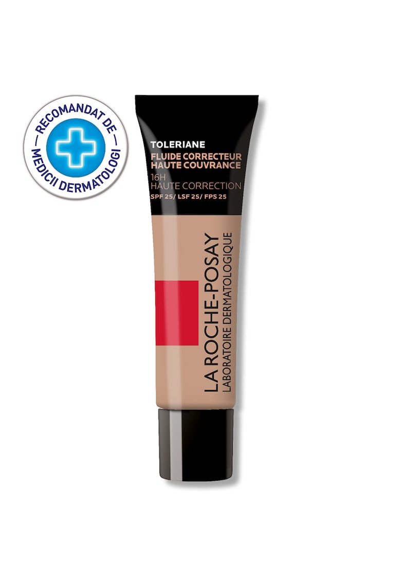 Fond de ten fluid corector cu SPF 25 pentru piele sensibila Toleriane  30 ml