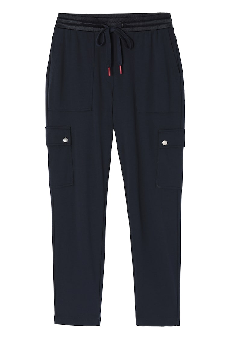 Pantaloni cargo cu talie ajustabila