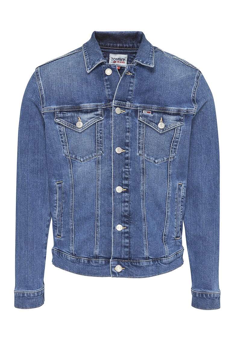 Tommy Jeans Дънково яке с копчета за Мъже Tommy Jeans Дънково яке с копчета за Мъже