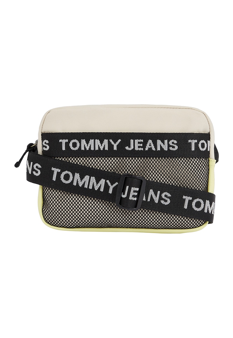 Geanta crossbody cu logo Essential Tommy Jeans Pret Redus Aici fashiondays.ro imagine noua 2022
