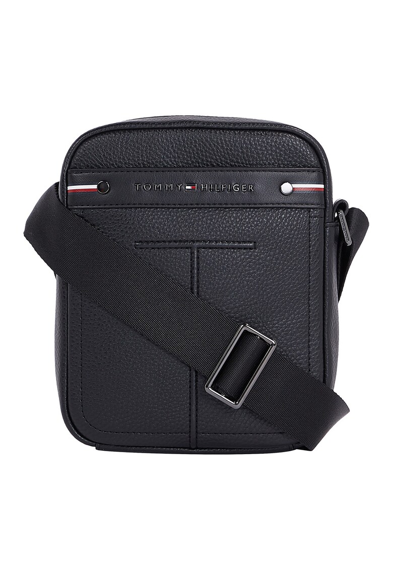 Tommy Hilfiger Чанта Central от еко кожа с релеф за Мъже Tommy Hilfiger Чанта Central от еко кожа с релеф за Мъже