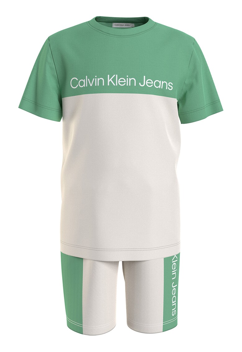 CALVIN KLEIN Спортен екип с памук и лого за Момчета CALVIN KLEIN Спортен екип с памук и лого за Момчета