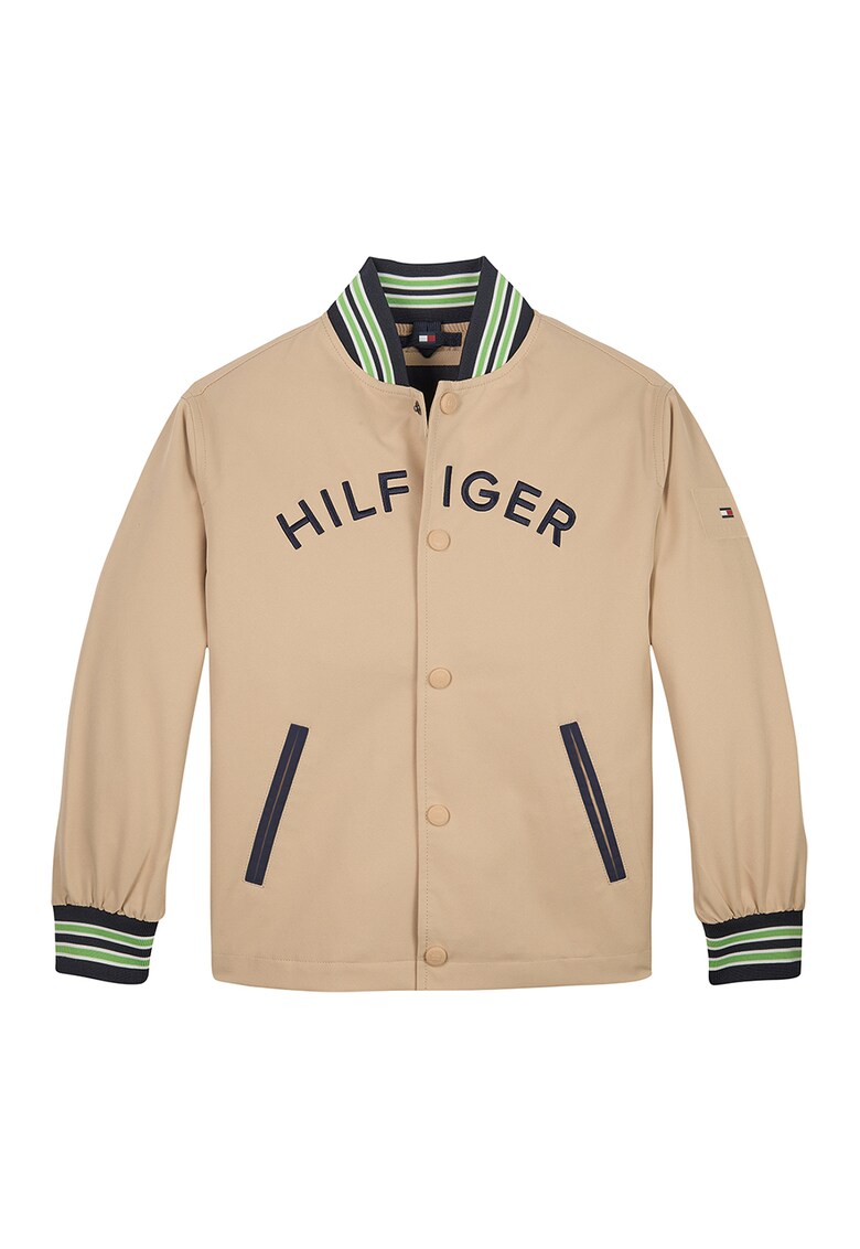 Tommy Hilfiger Яке бомбър с лого за Момчета Tommy Hilfiger Яке бомбър с лого за Момчета