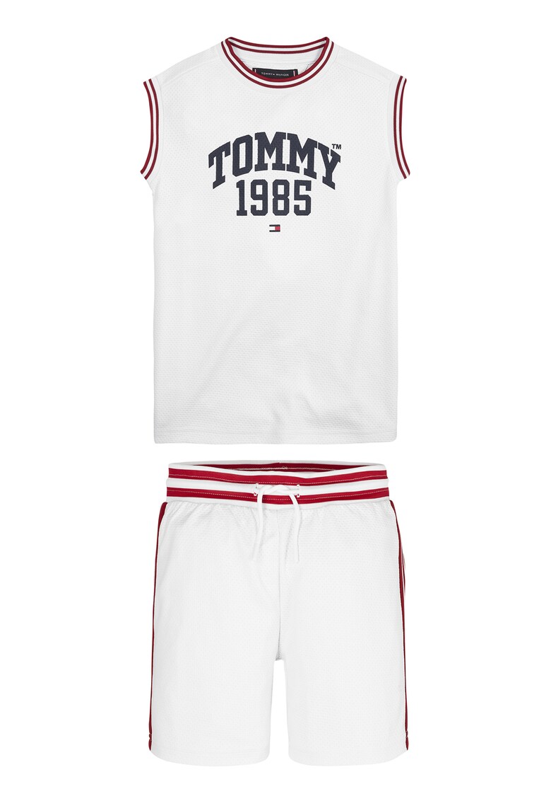 Tommy Hilfiger Спортен екип с райе за Момчета Tommy Hilfiger Спортен екип с райе за Момчета