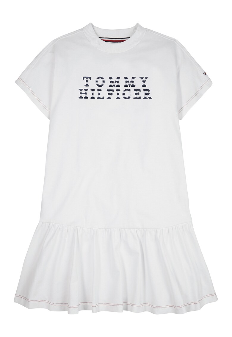 Tommy Hilfiger Рокля тип тениска с бродирано лого за Момичета Tommy Hilfiger Рокля тип тениска с бродирано лого за Момичета