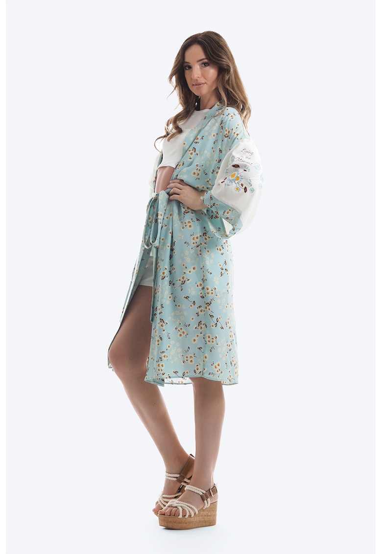 Kimono cu model floral