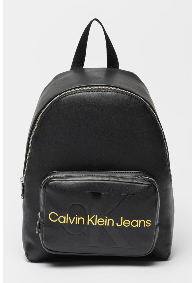 CALVIN KLEIN JEANS Раница от еко кожа с джоб за Жени CALVIN KLEIN JEANS Раница от еко кожа с джоб за Жени