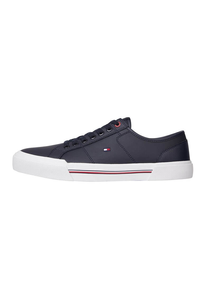 Tommy Hilfiger Спортни обувки с кожа и еко кожа за Мъже Tommy Hilfiger Спортни обувки с кожа и еко кожа за Мъже