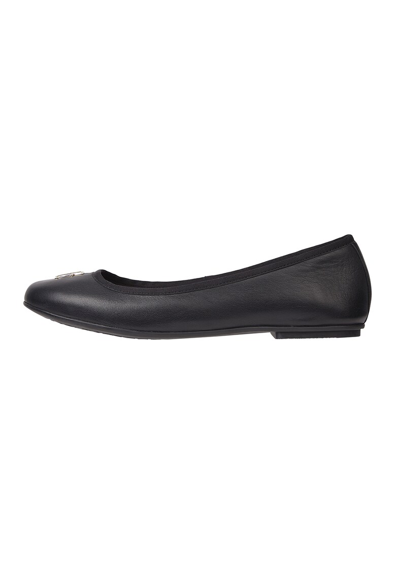 Tommy Hilfiger Кожени пантофки с лого за Жени Tommy Hilfiger Кожени пантофки с лого за Жени