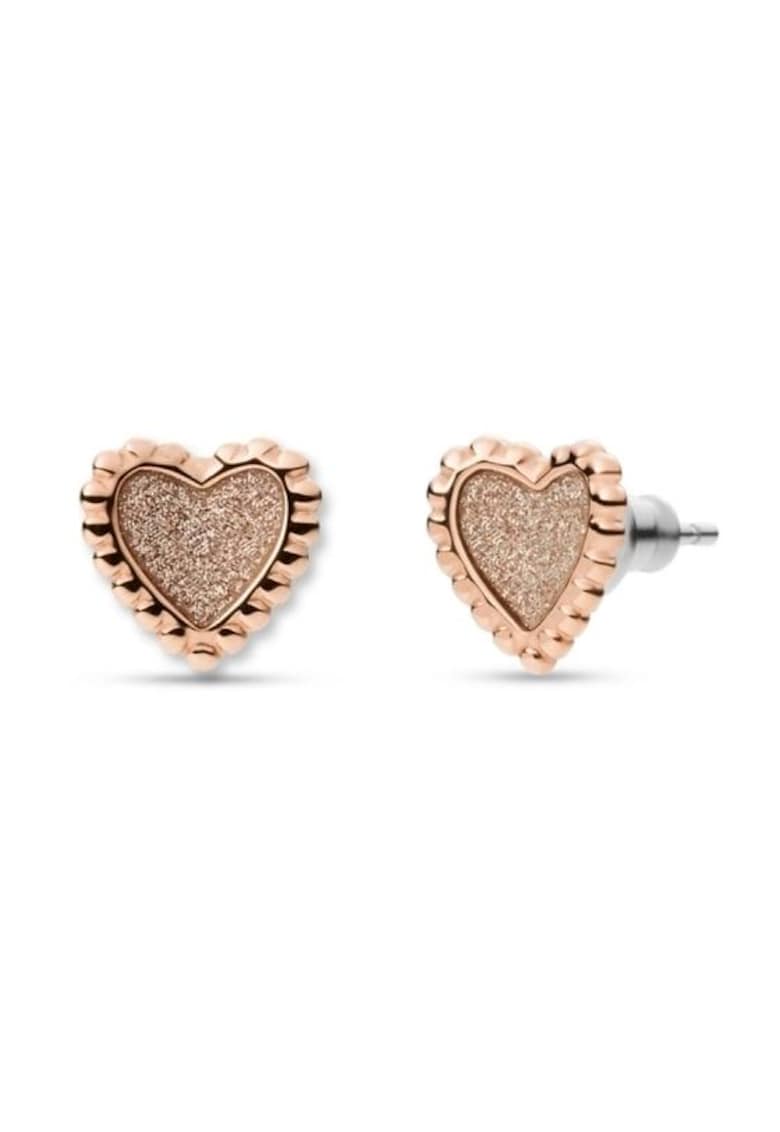Cercei Hazel Heart stud JOF00796791 - Rose gold