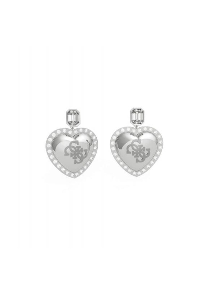 Cercei That's Amore stud inima JUBE01067JWRHT-U - Argintiu