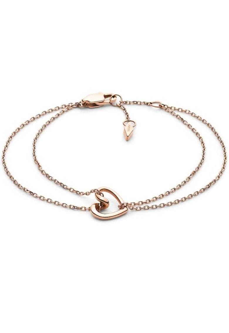 Bratara Vintage Glitz Heart JOF00616791 - Rose gold