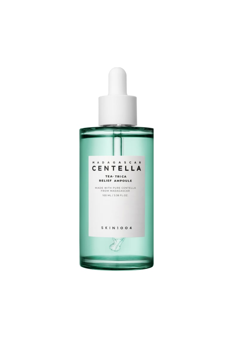 Ser fiola pentru pielea cu tendinta acneica - Madagascar Centella Tea Trica Relief Ampoule - 100ml